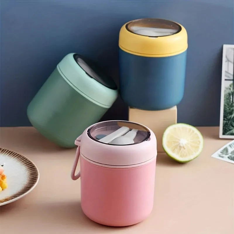 Insulated Stainless Steel Thermos Lunch Box – Leak-Proof Container for Hot and Cold Meals - Image 6