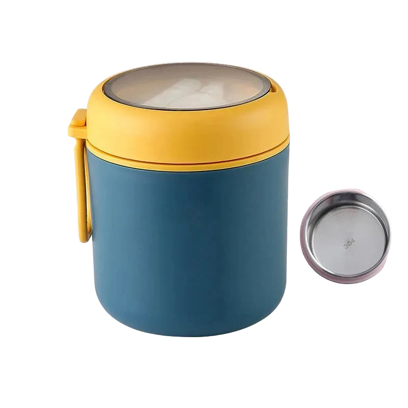 Insulated Stainless Steel Thermos Lunch Box – Leak-Proof Container for Hot and Cold Meals - Image 8