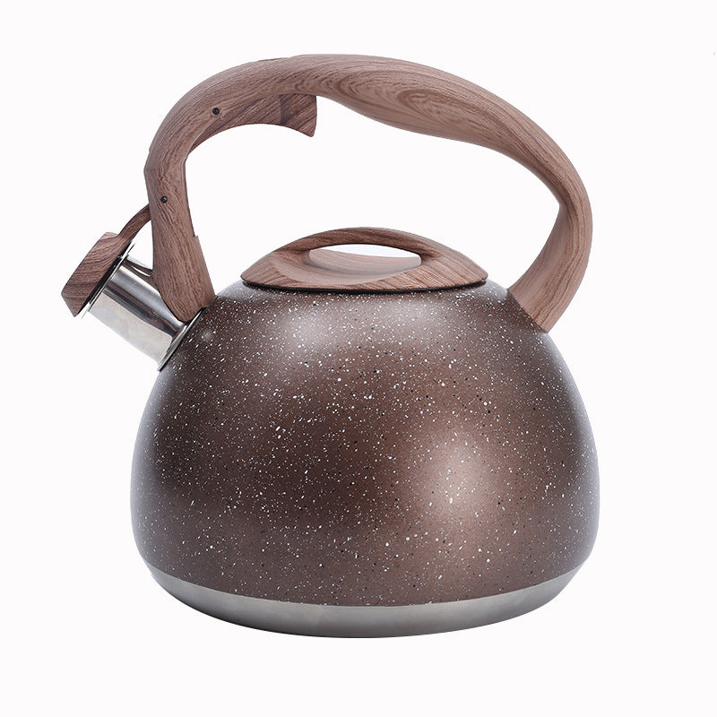 Whistling Tea Kettle 95oz Stainless Steel Stovetop Ergonomic Handle - Image 7