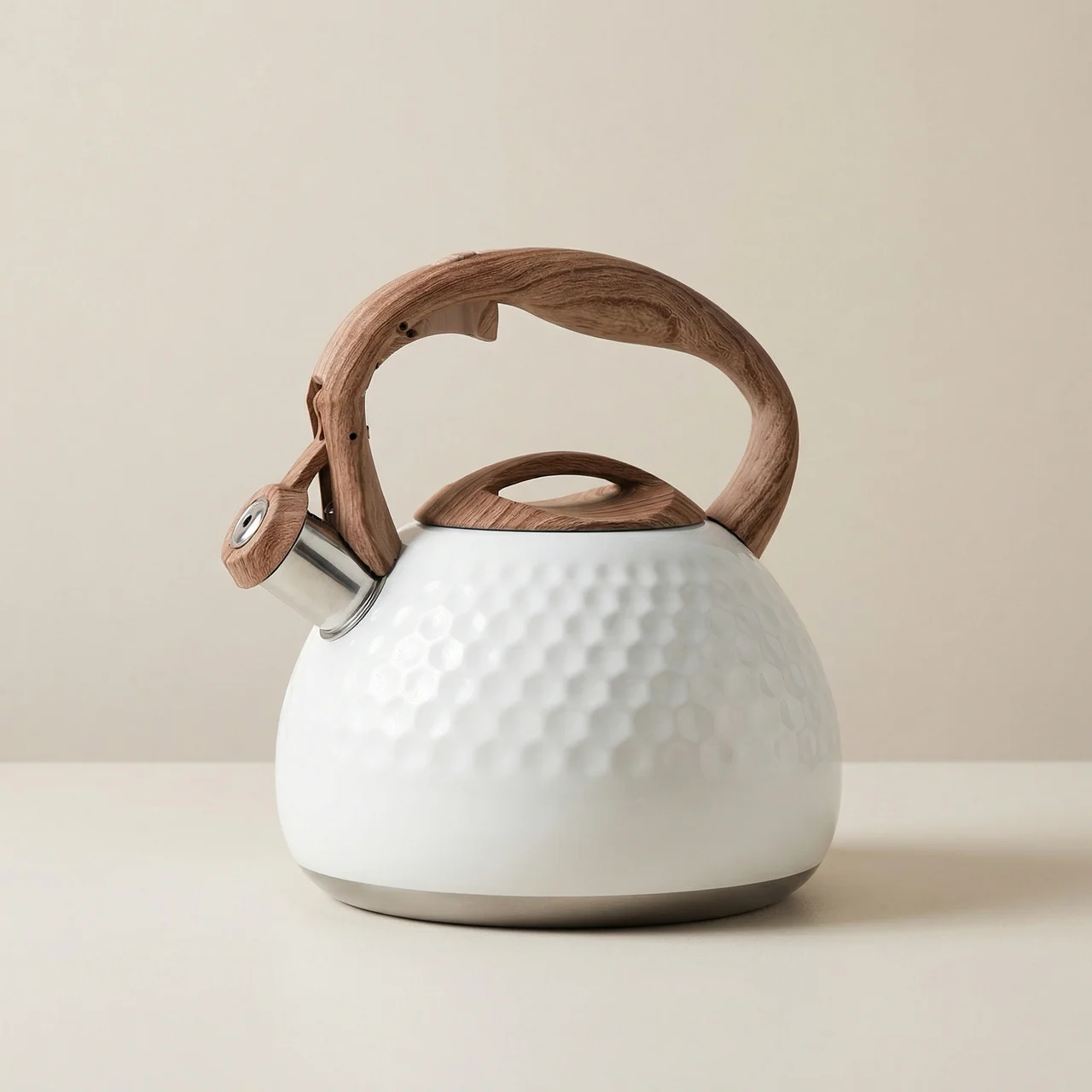 Whistling Tea Kettle 95oz Stainless Steel Stovetop Ergonomic Handle